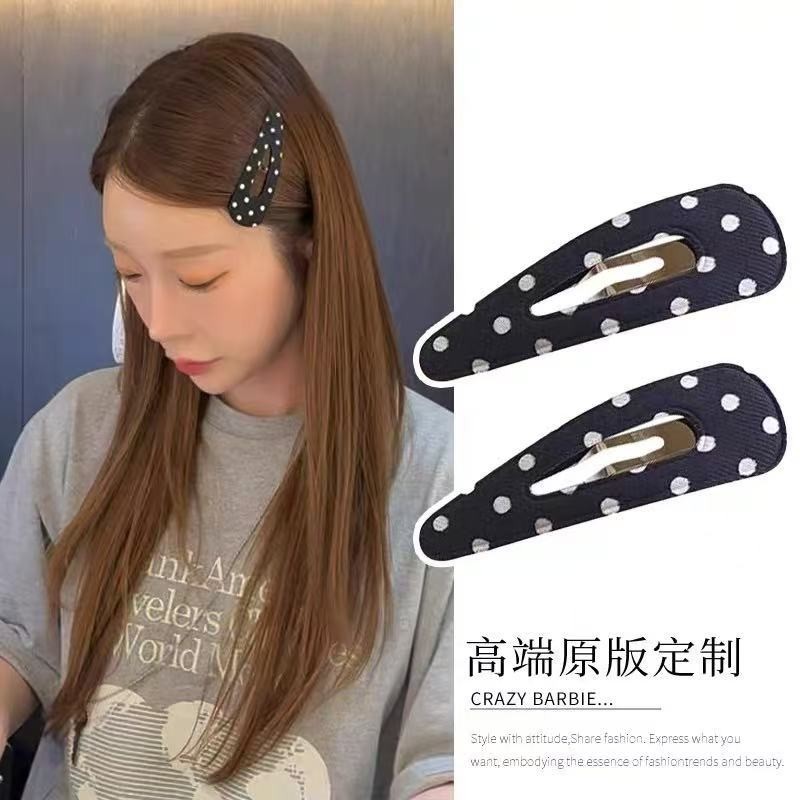 ของตกแต่งทรงผมทงแดมุน โอนี่ กิ๊บทอดผมลายจุด พร้อมคลิปกั้นผมด้านข้าง