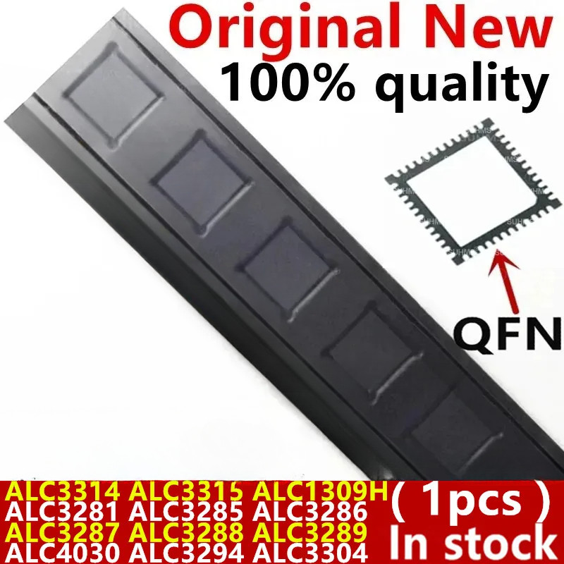 (1 ชิ้น) 100% ใหม่ ALC3281 ALC3285 ALC3286 ALC3287 ALC3288 ALC3289 ALC4030 ALC3294 ALC3304 ALC3314 ALC3315 ALC1309H ชิปเซ็ต Q