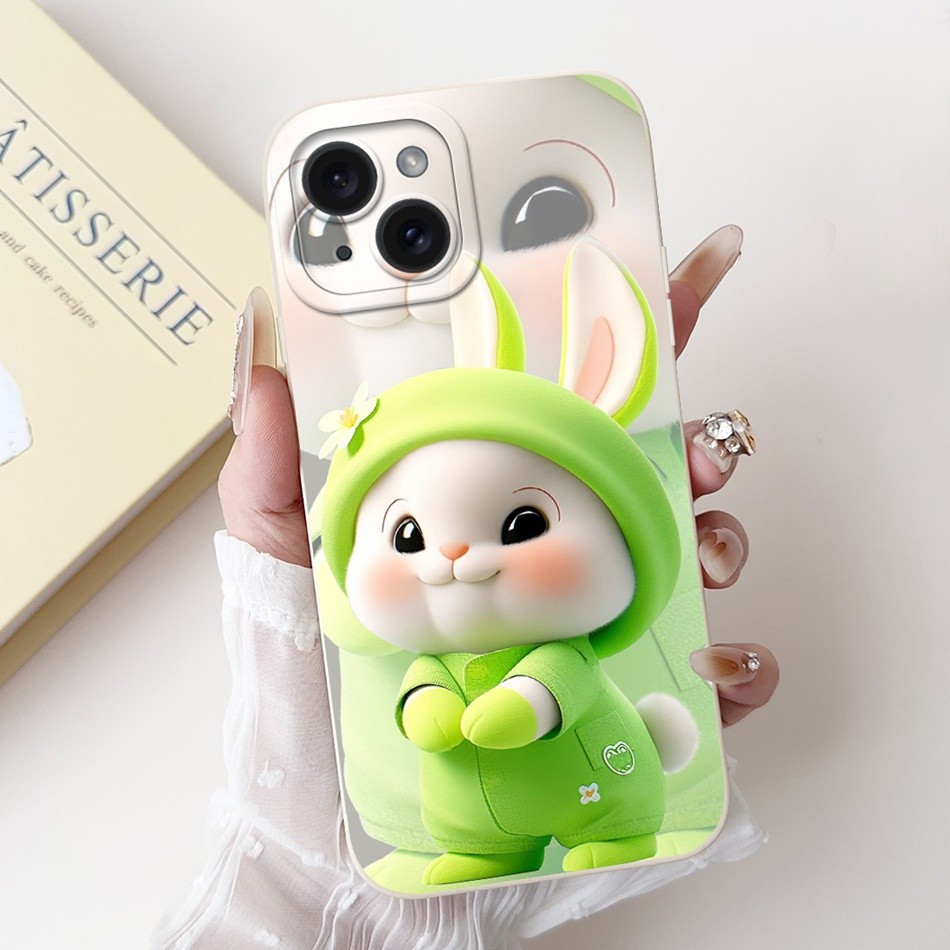 Tecno Spark Go 1 ใหม่กระต่ายน่ารักแพนด้าการ์ตูนปลอก Tecno Spark Go 2025 Go1 เลนส์ป้องกันซิลิโคนอ่อนนุ่มเคสโทรศัพท์ - รูปที่ 7