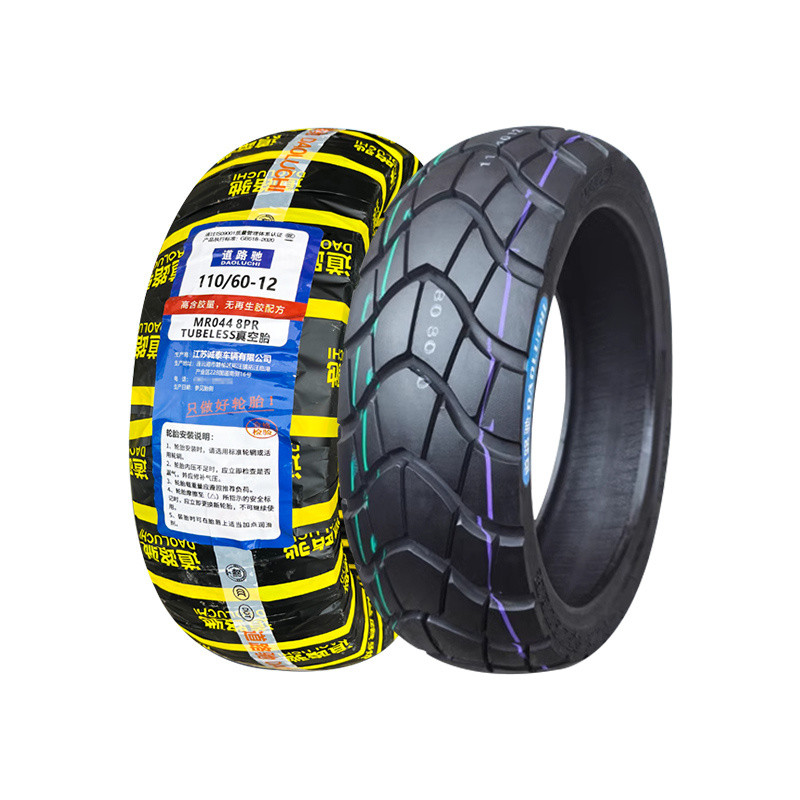 ยาง110/60-12รถยนต์ไฟฟ้ายางสูญญากาศรถจักรยานยนต์ยางสกู๊ตเตอร์120/60-12นิ้ว