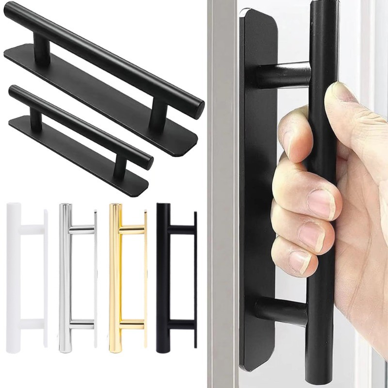 1/3 ชิ้น Self-Adhesive ตู้จับ - Punch-ฟรีลูกบิดประตู - ลิ้นชัก Push Pull Helper