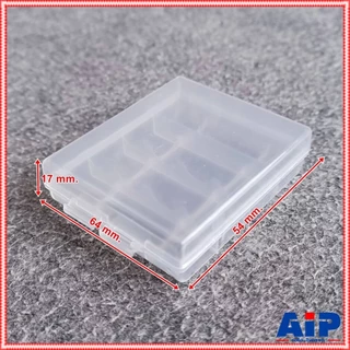 1อัน กล่องพลาสติกเก็บถ่าน AA กับ AAA 4ก้อน กล่องใส่ถ่าน กล่องเก็บถ่าน2A 3A เอไอ-ไพศาล