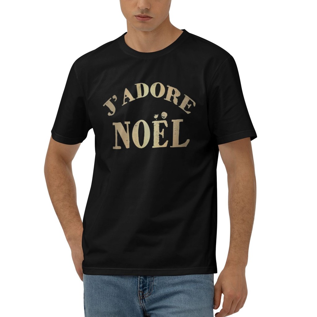 JAdore Noel Cotton T-Shirt เสื้อผ้าผู้ชายขายดีใหม่ที่โดดเด่น