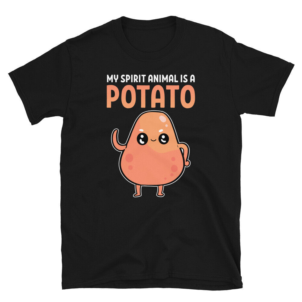 Potato My Spirit Animal เป็นเสื้อยืดมันฝรั่ง