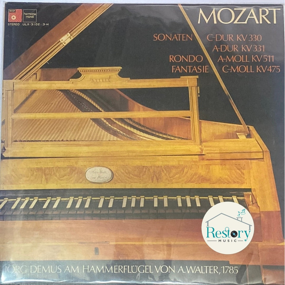 แผ่นเสียง Wolfgang Amadeus Mozart - Mozart In Paris - Mozart In Wien (Vinyl) (VG+)