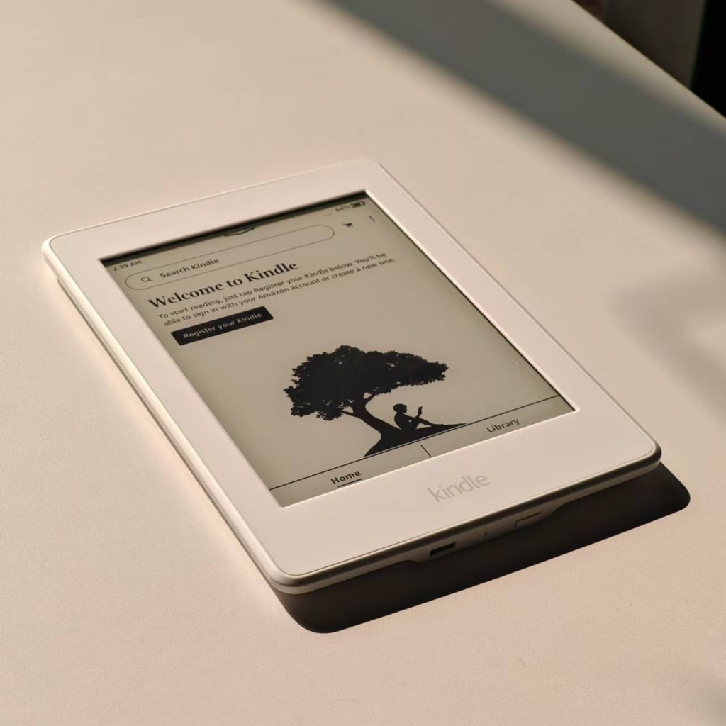 กระดาษ kindle มือสอง สีขาว 3(สีขาว) Kindle paperwhite 3 E-ink 6inches
