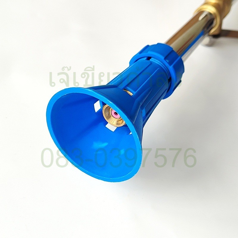 ปืนพ่นยาหัวเทอร์โบ ปืนพ่นยาทุเรียน สำหรับชาวสวนทุเรียน ลำไย หรืองานที่ต้องการแรงดันน้ำสูง เกรด A - รูปที่ 4