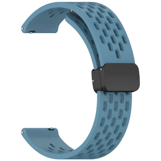 สายรัดข้อมือแม่เหล็กซิลิโคน 18/20/22 มม. สำหรับ Garmin Forerunner 265 255 245 255S 265S 245M 645 645M 55 158 165 ดนตรี 970 570 42 มม. วงนาฬิกาอ่อน 47 มม. วงสร้อยข้อมือกีฬา