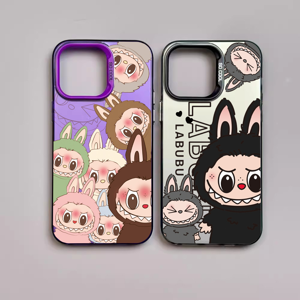 Creative และน่ารักการ์ตูน Labubu เคสโทรศัพท์ Infinix HOT 50 Pro Plus 4G 5G ปลอกออกแบบใหม่สีสัน Doodle TPU ซิลิโคน