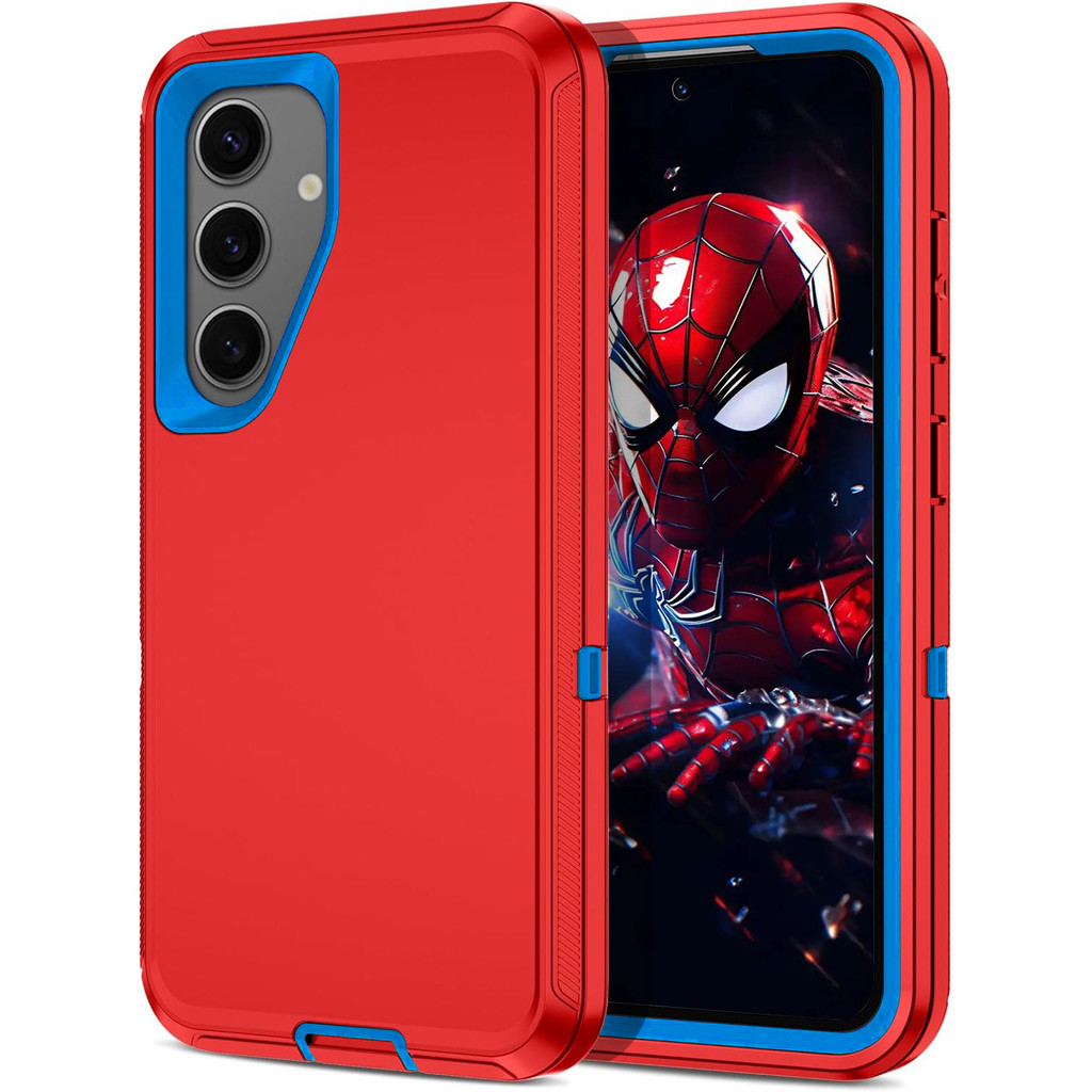 SAMSUNG สําหรับผู้ชายชายหญิงสาวปลอกที่ทนทานสําหรับsamsung Galaxy S10 S20 S21 S22 S23 S24 Ultra Plusหมายเหตุ20 Ultraกันกระแทกฝุ่น/Drop Proof 3-Layer Full Bodyป้องกันHeavy Dutyกรณี
