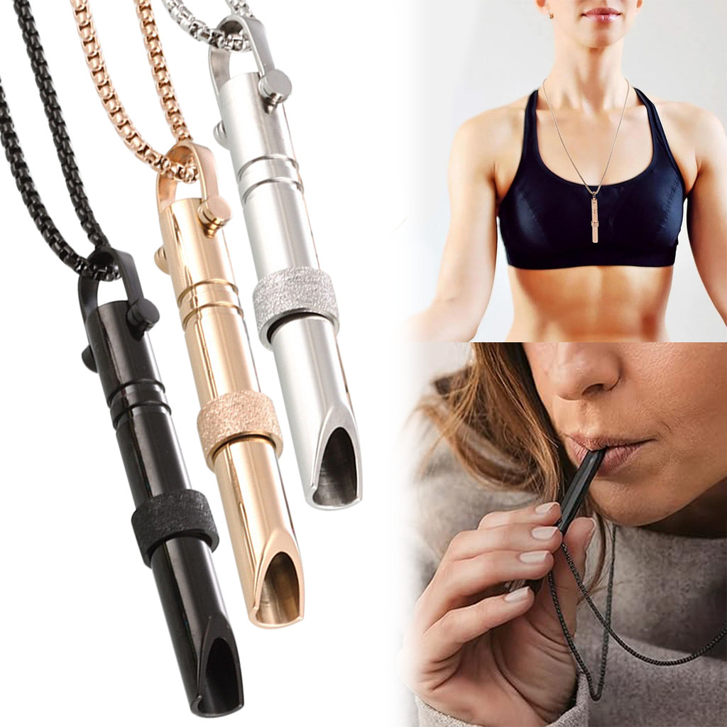 ZaylilyStressความวิตกกังวลสร้อยคอMearfulness Breathingเครื่องมือธรรมชาติIal Calming Relief Chain Bre