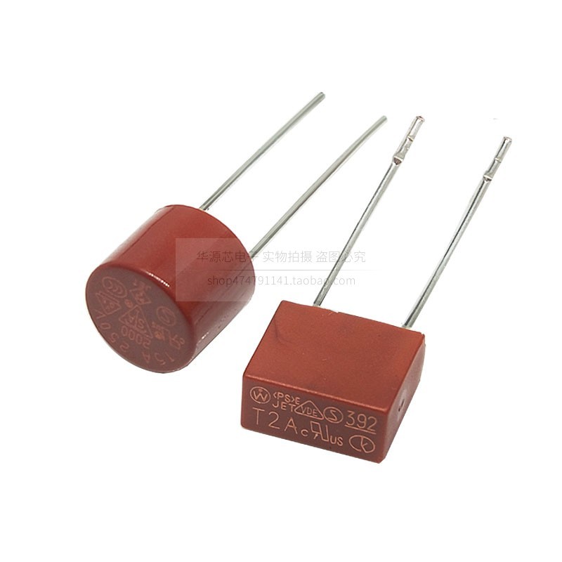 392 Square 382 ฟิวส์กลม T500mA 1A 2A 3.15A 4A 6.3A 250V ฟิวส์ไฟฟ้า