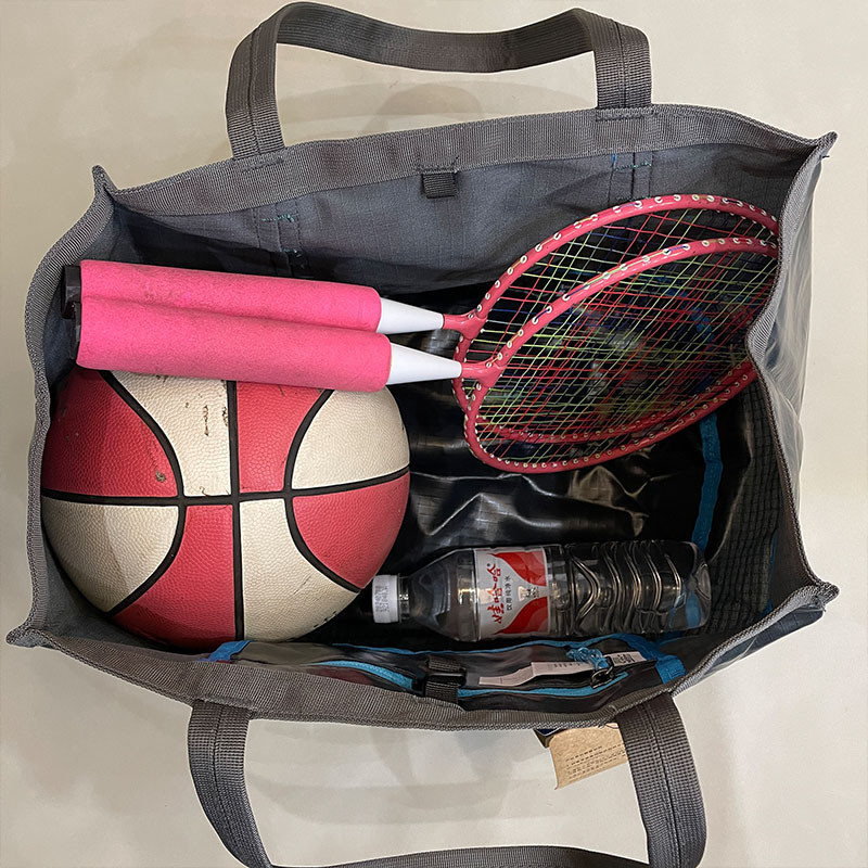 Patagonia Tote Bag ความจุขนาดใหญ่ Multi-pocket Water-Repellent โพลีเอสเตอร์กระเป๋าถือ