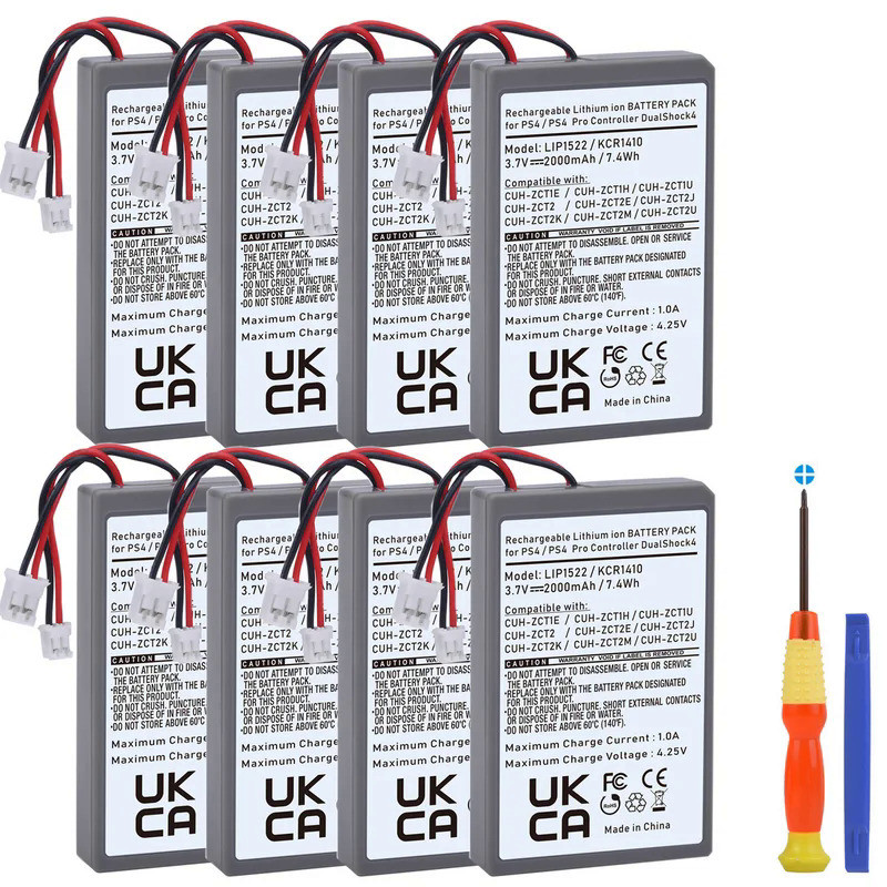 LIP1522 KCR1410 Battery for Sony PS4 Playstation PS4/PRo Slim Dualshock 4 Wireless Controllers CUH-Z