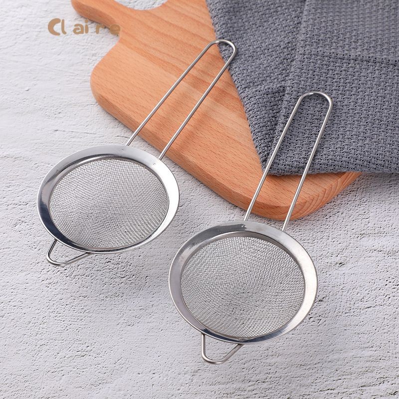 COD กระชอนสแตนเลส ที่ร่อนแป้ง กระชอนร่อนแป้ง  ตะแกรงร่อนแป้ง กระชอน Claire - รูปที่ 2