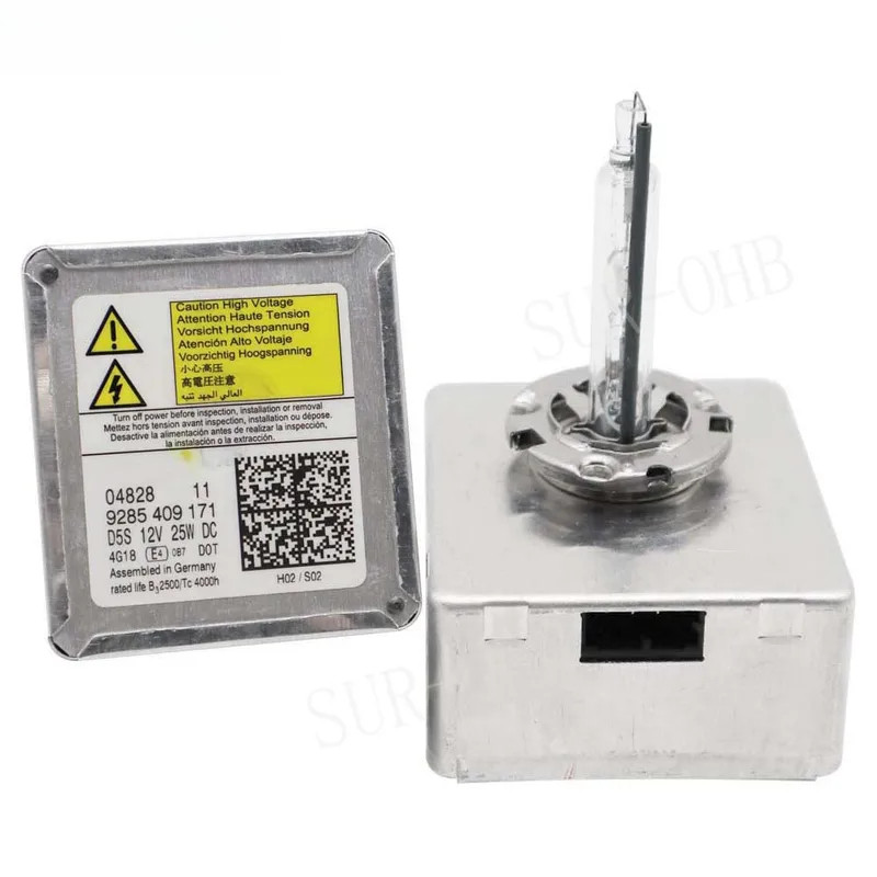 COCOSHOPSS 9285409171 หลอดไฟ Q3 HID 9285410171 ซีนอน 4200k D5S H02 S02 PK32d-7 โคมไฟ 8W0941235 ไฟหน้