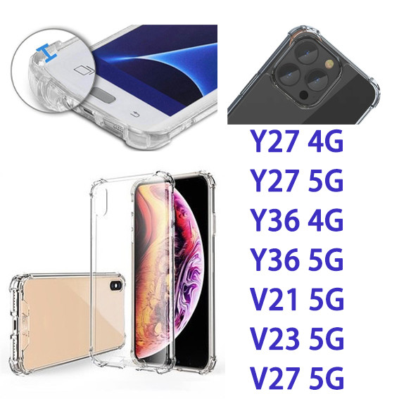 KingKong Case เคสใสกันกระแทกคิงคอง VIVO V20PRO V29 V27 V25PRO V23 V21 Y36 5G Y27S Y78 Y15S Y17 Y20 Y