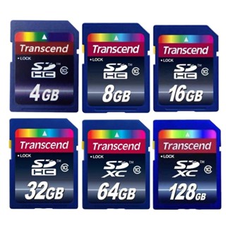 Transcend SD การ์ด 4GB/8GB/16GB/32GB/64GB/128GB การ์ด SDHC ค…