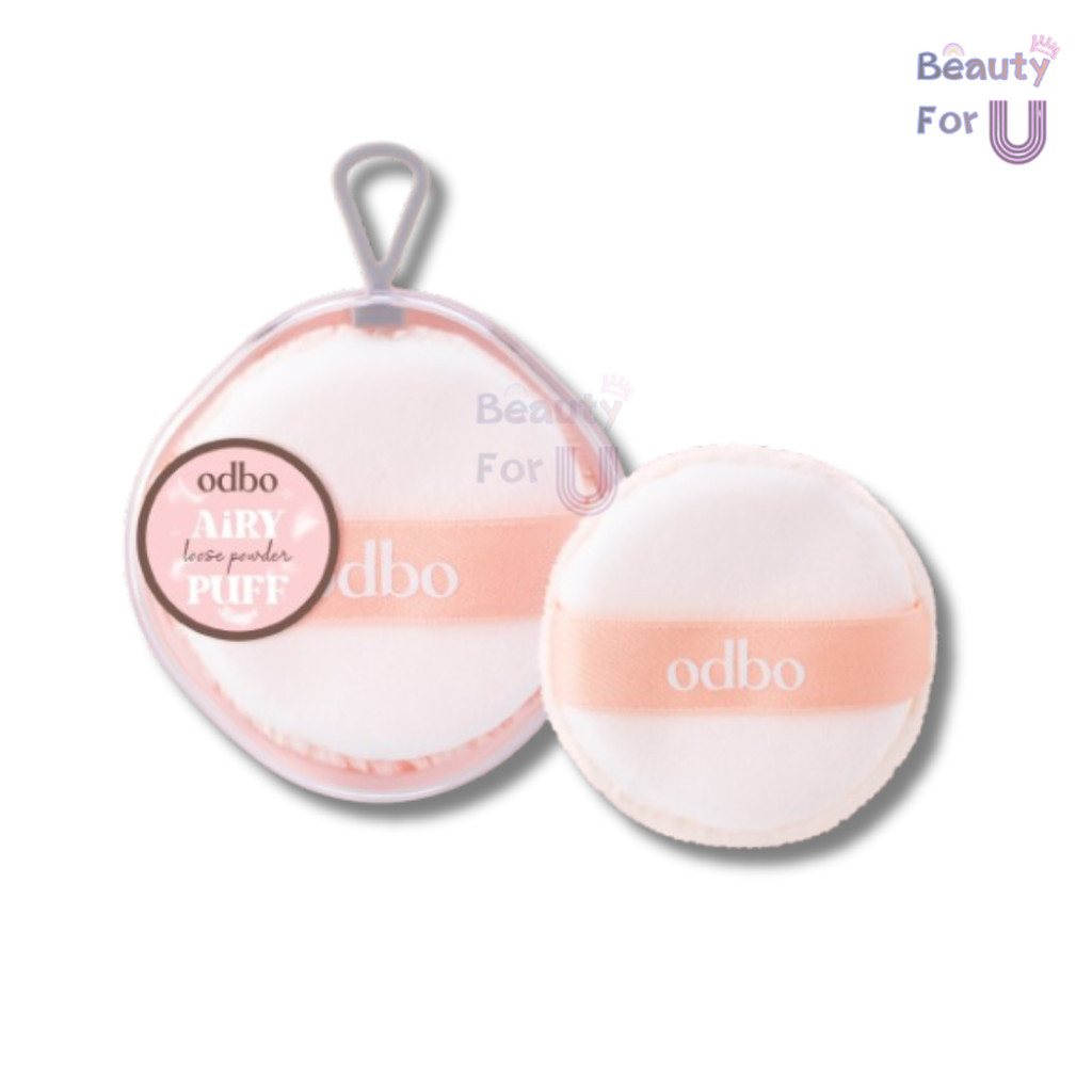 Odbo Airy Loose Powder Puff od8067  พัฟแต่งหน้าที่เหมาะสำหรับลงแป้งฝุ่น
