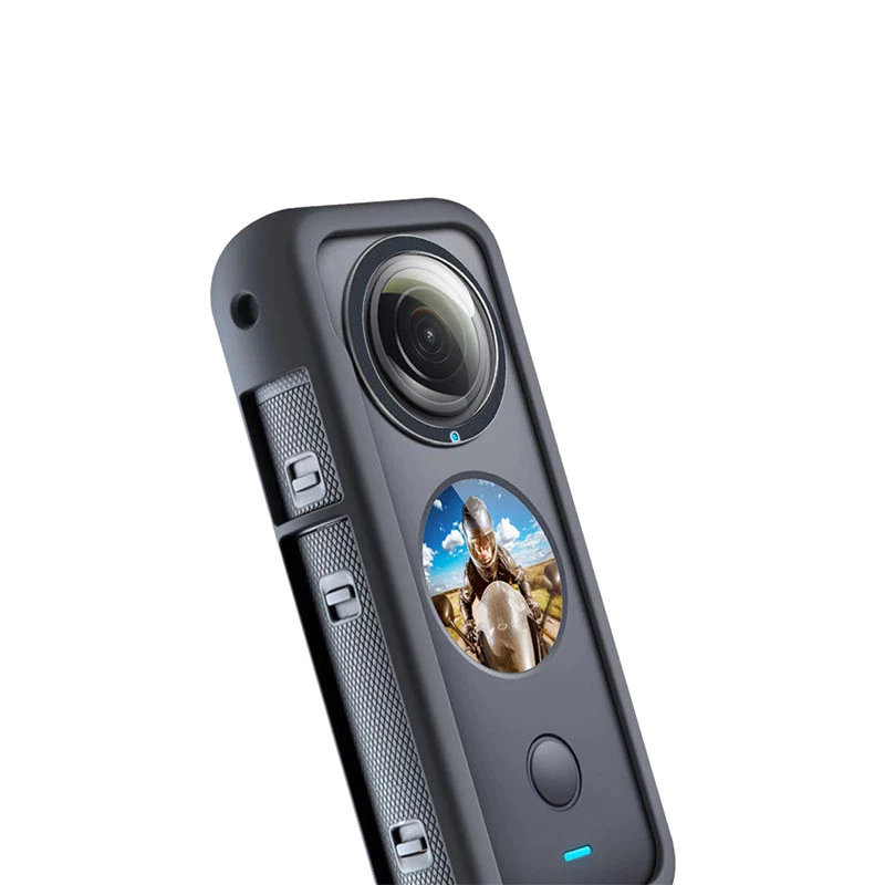 เหมาะสำหรับ Insta360 X2 / X3 เลนส์ป้องกันกระจกติดพาโนรามาป้องกันรอยขีดข่วนเลนส์อุปกรณ์เสริมกล้องกีฬา thumbnail 3
