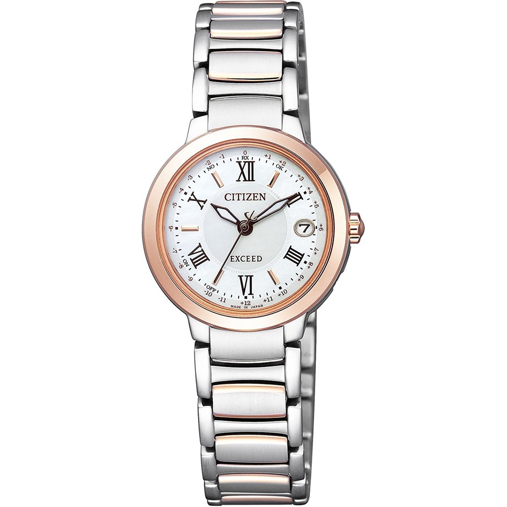 Jdm นาฬิกาใหม่ ★ Citizen ชายและหญิงคู่แต่งงานนาฬิกาวิทยุ ES9320-52W/ES9324-51W/ES9334-58W 《Y》