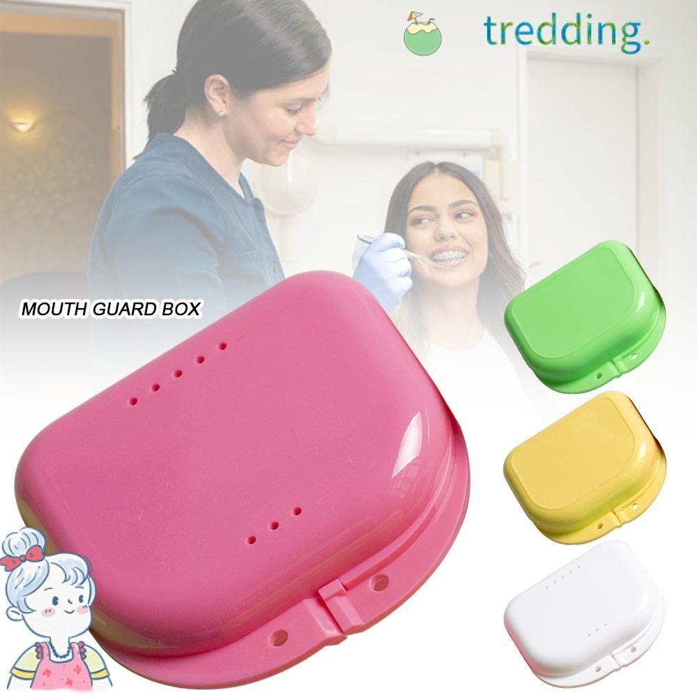 สั่น491กล่องใส่ฟันปลอม,แบบพกพาปากยามยึดการจัดเก็บ,อุปกรณ์สุขอนามัยในช่องปากถาดวงเล็บการจัดเก็บปากยามกล่องดูแลสุขภาพ