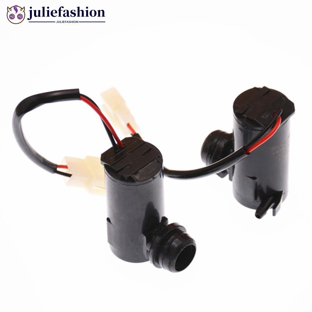 JULIEFASHION 12 V/24 V Universal รถกระจกทําความสะอาดถังน้ํามอเตอร์กระจก Wiper เครื่องซักผ้าปั๊มน้ํา 