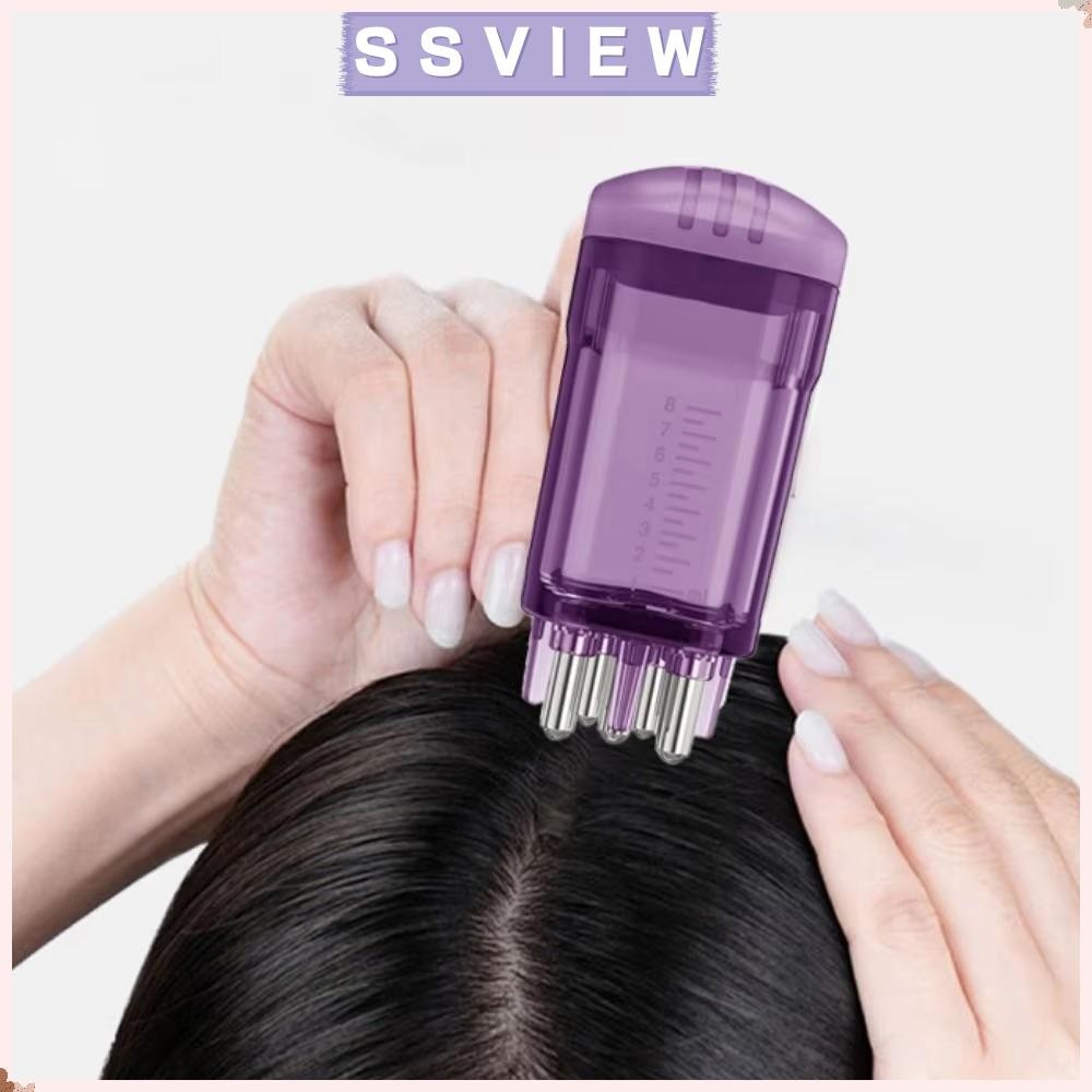 Stillsaview Scalp Oil Applicator แปรงหวี, 8ML Anti Hair Loss Minoxidil Applicator, แบบพกพามินิบํารุง