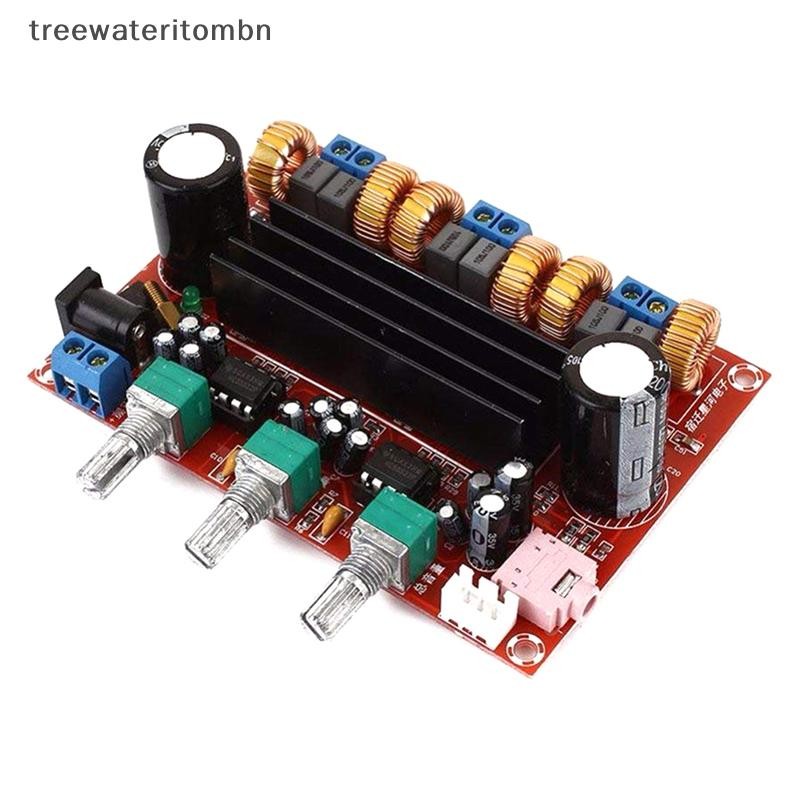 Tt Xh-M139 2.1 เครื่องขยายเสียงดิจิตอล 12V-24V แรงดันไฟฟ้ากว้าง Tpa3116D2 2 * 50W + 100W mbn