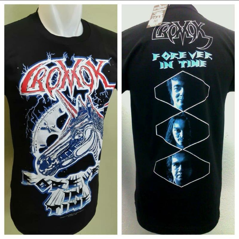 เสื้อยืดผ้าฝ้ายCROMOK FOREVER IN TIME ไซส์ s~5xl เสื้อยืดผ้าฝ้ายS-5XL