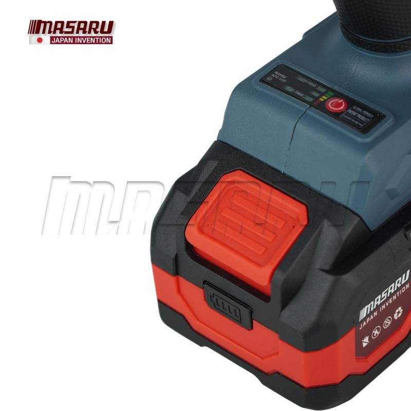 MASARU SCCG-100 COMBO Set บล็อกไร้สาย SCDW-130 + สว่านไขควงกระแทก SCDI-105 20V ใช้แบตร่วมกัน ครบชุดพร้อมใช้งาน - รูปที่ 5