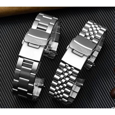 สายสแตนเลสเหมาะสําหรับ Seiko Seiko 5 Skx175 173 007 Solid 22mm20 Strap