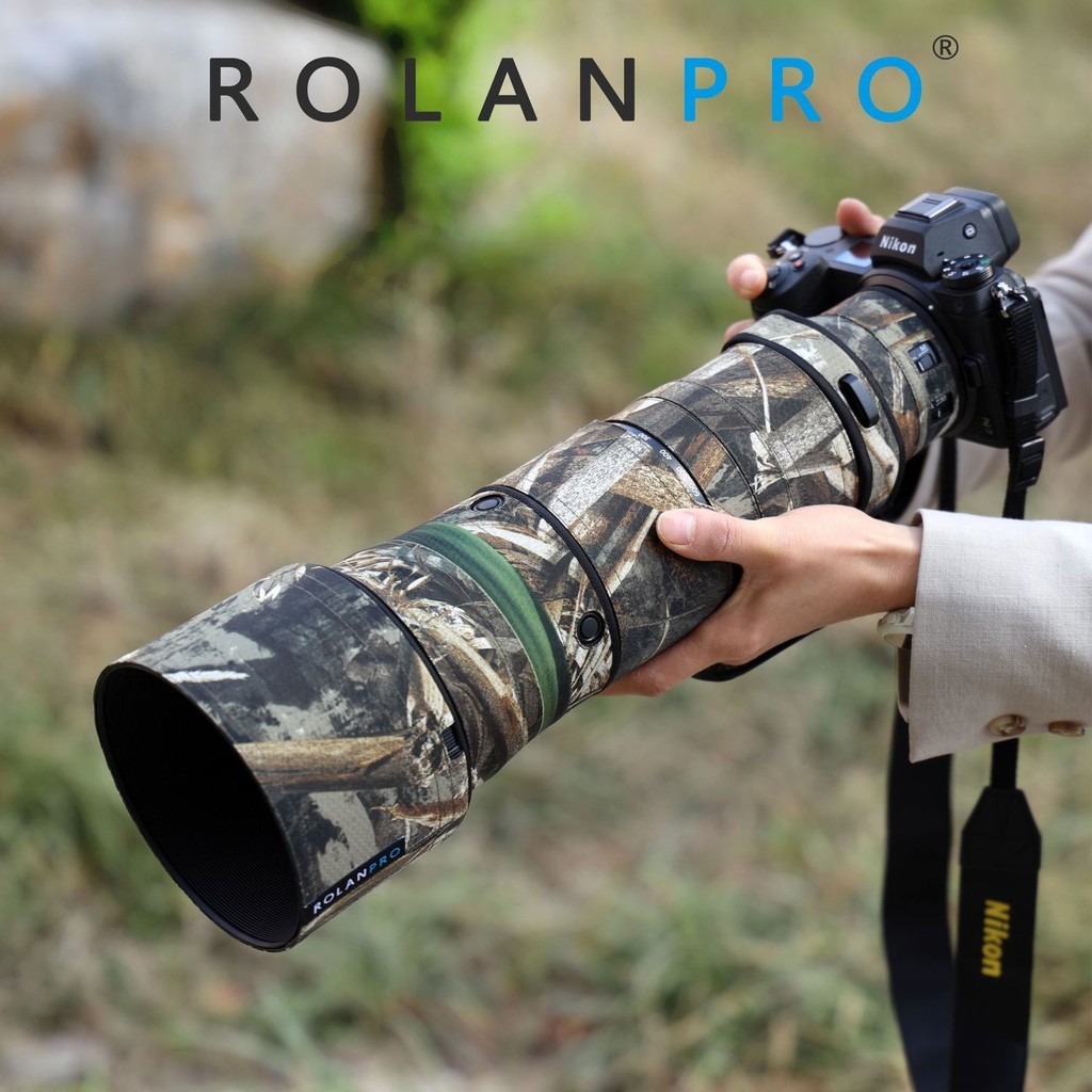 ขายร้อนดั้งเดิม] เลนส์เทเลโฟโต้ Nikon Z180-600 พร้อมเคสกันน้ำพร้อมฝาครอบฐาน ROLANPRO