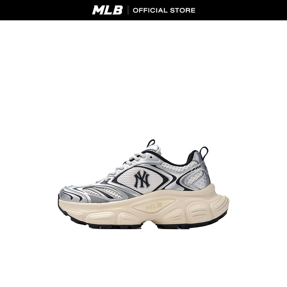 MLB รองเท้าผ้าใบ ยูนิเซ็กส์ Winner Chunky รุ่น 3ASHWD15N 50IVS สีขาวงาช้าง