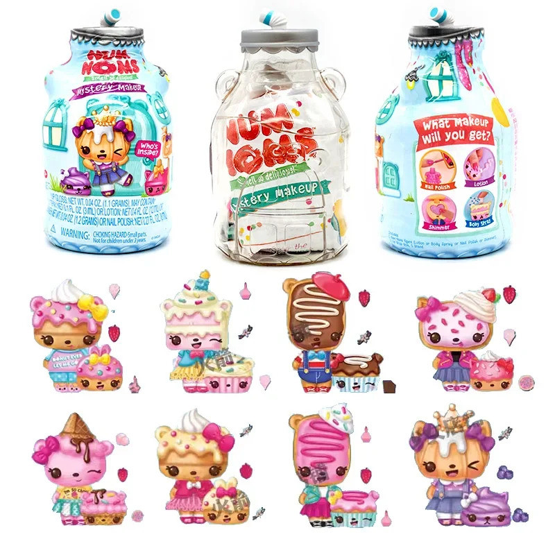 Num Noms Fragrant Makeup Set Sweet Doll Scented Beauty Secrets Pretend Play Toy Gift For Girls Kids