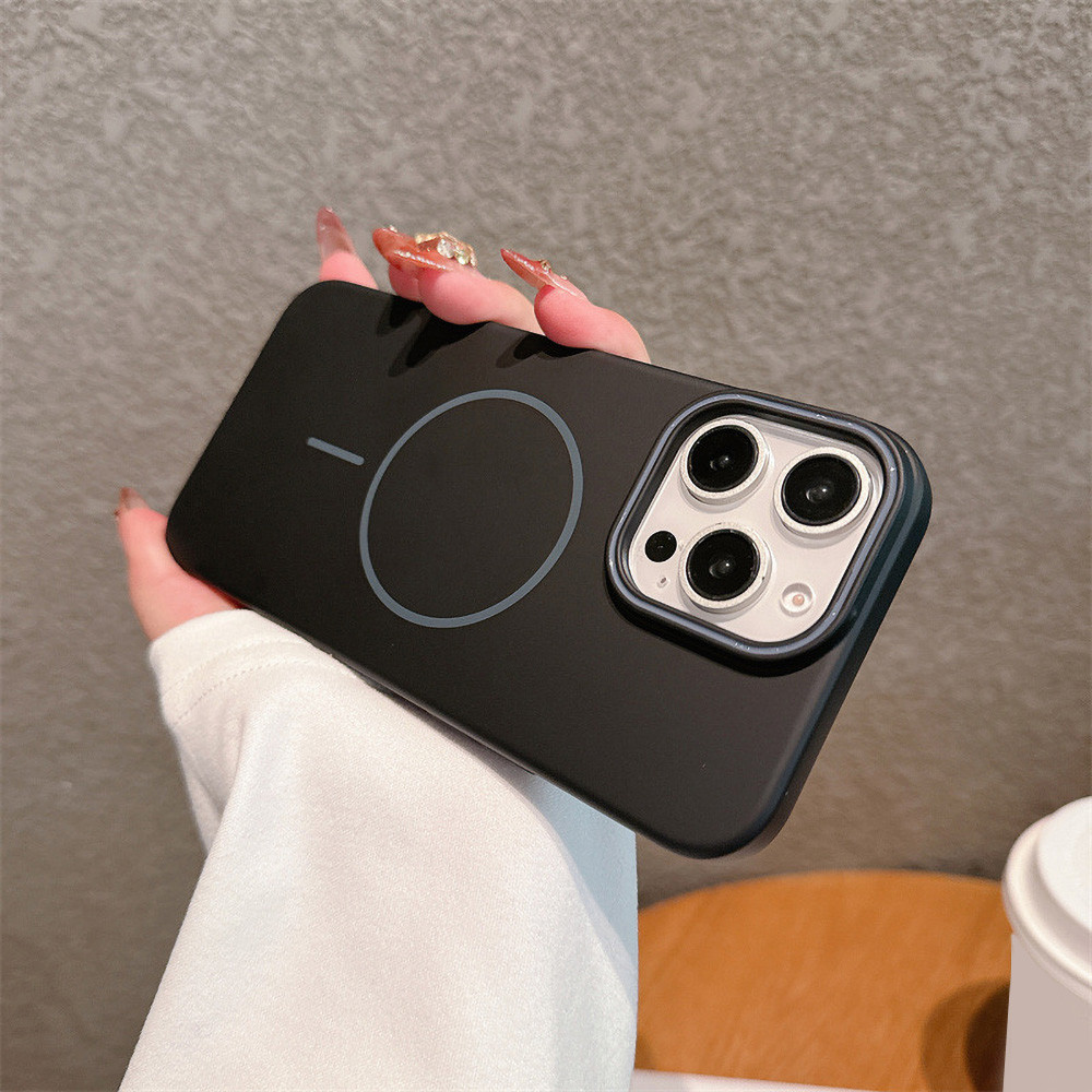 เคสไอโฟน 11 เคส for iPhone 15 13 16 Pro Max 12 14 Pro เคสไอโฟน แบบแม่เหล็ก ป้องกันการตกและป้องกันรอย