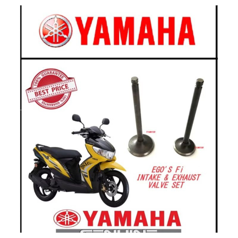 EGO S FI/EGOLC FI / LAGENDA SRL 115 ZR FI FUEL INJECTION VALVE EKZOS & VALVE INDEX 54S-E211-00 B8B-E