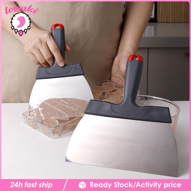 [Lovoski] ไม้พายช็อคโกแลตเค้ก Server Mover Scraper Baking Spatula เครื่องมือสําหรับ Pastry - รูปที่ 5