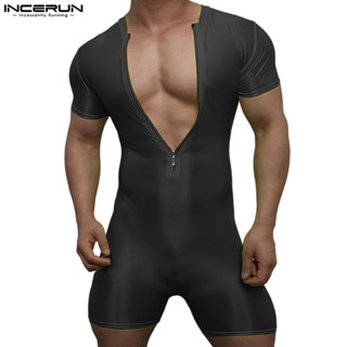 ไม่แน่นอน ผู้ชายผ้าไหมน้ําแข็งเซ็กซี่ซิปเสื้อสเวตเตอร์แขนสั้…