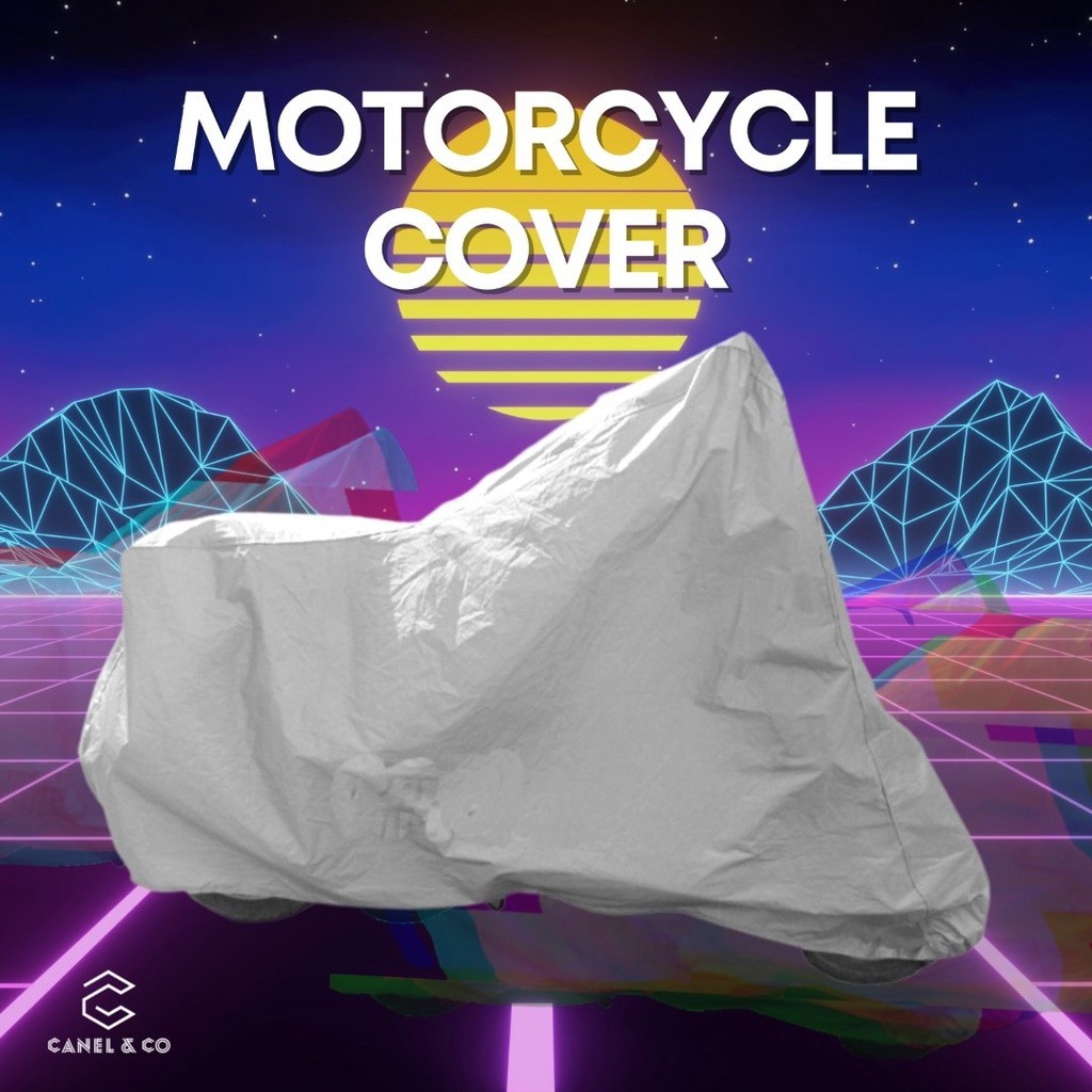 CANEL & CO Penutup Motorsikal รถจักรยานยนต์กันน้ํามอเตอร์ Rain Dust UV Protector Sarung จักรยานสกู๊ต