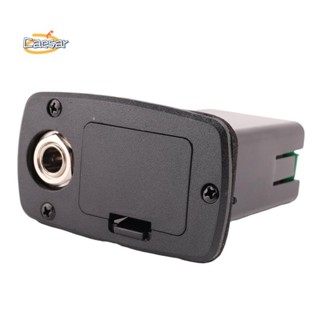 caesarA8ABS 9V กีตาร์รถกระบะแบตเตอรี่กล่องสําหรับกีตาร์ไฟฟ้า…