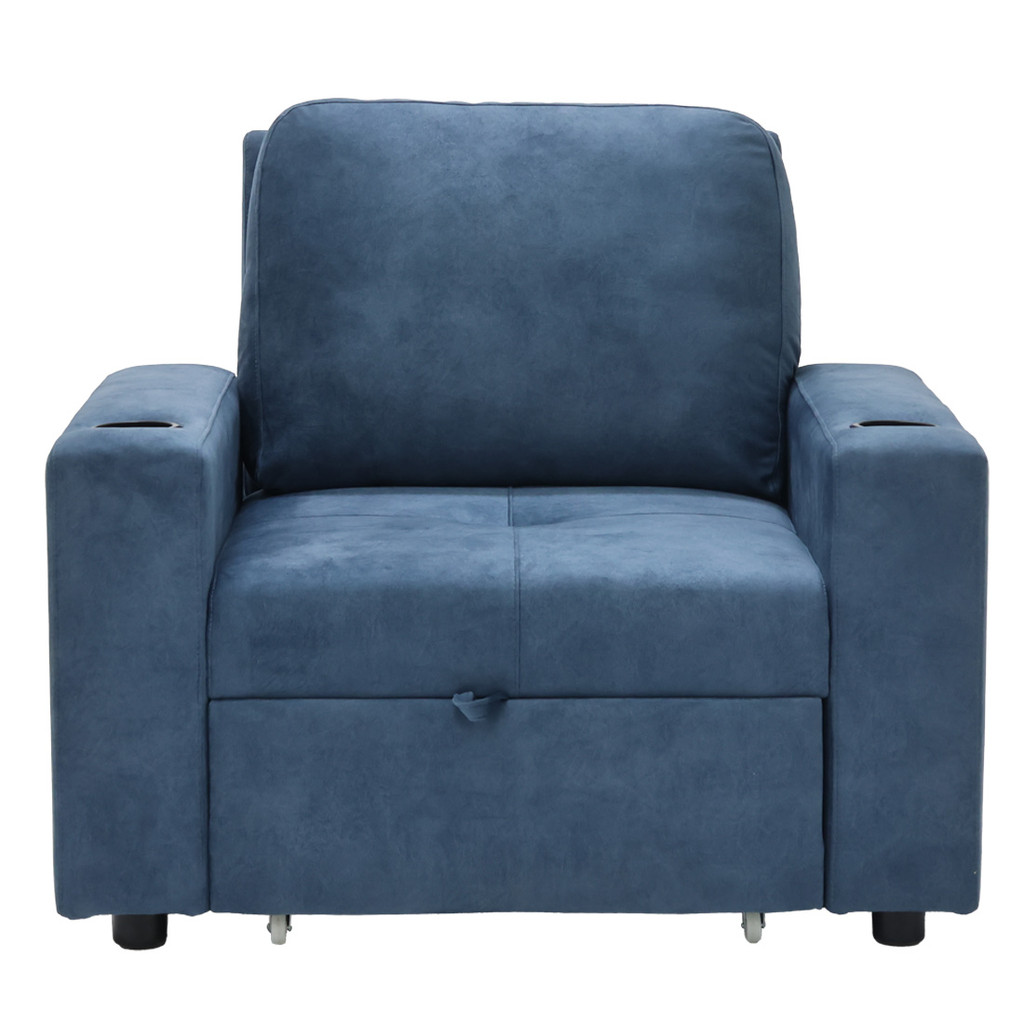 SB Design Square โซฟาเบด 1 ที่นั่ง รุ่น Reindeer - PET  สีกรม (104x100x93 ซม.)  แบรนด์ SB DESIGN SQU