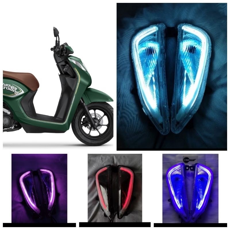 GENIO EYEBROW LAMP COSTUME FULSET GENI0 EYEBROW LAMP TURN SIGNAL GENIO LAMP