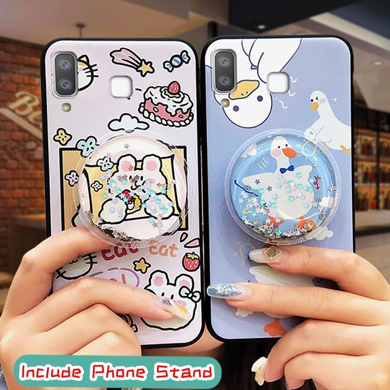 การ์ตูนน่ารักเคสโทรศัพท์สําหรับ Samsung Galaxy A9 Star/A8 Star/SM-G8850 นุ่ม Dirt-Resistance ทนทานโท