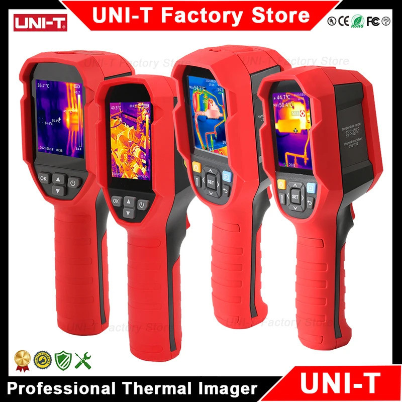 กล้องถ่ายภาพความร้อน UNI-T UTi160S UTi120S UTi260A UTi260B พร้อมเลนส์มาโคร กล้องถ่ายภาพความร้อนอินฟร