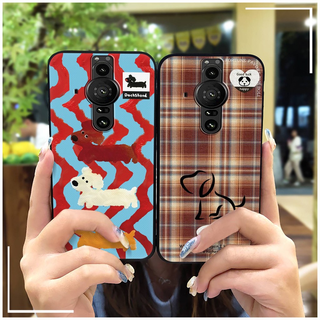 Dirt-proof กระเป๋าโทรศัพท์สําหรับ Sony Xperia Pro-I ซิลิโคน Graffiti น่ารักปกหลังกันกระแทก Anti-knock สัตว์ทนทานออกแบบแฟชั่น Soft case ป้องกันฝุ่นกันน้ํา