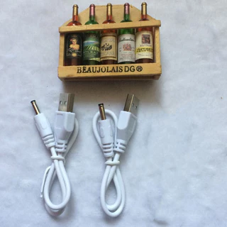 สายชาร์จ USB หัวกลม DC3.5 DC5.5 ความยาว 1.5M