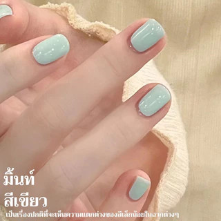 XEIJAYI 15มล--M034 น้ำยาทาเล็บสีเขียวอ่อน ทนทาน เหมาะสำหรับงาน DIY ที่บ้านและร้านทำเล็บ