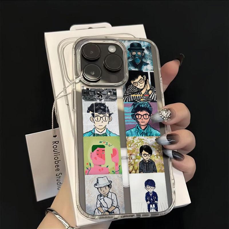 นักร้องสําหรับ Iphone 11 12 13 14 15 16PRO MAX 14 15 16Plus 12 13 14 15 16Pro 11 12 13 14 15 16 เคสโ