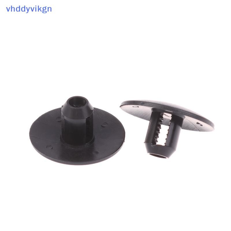 VHDD 10 ชิ้นรถลายพรมสายคล้องคลิป Clamp พลาสติก Fastener สําหรับ Peugeot 408 307 206 สําหรับ Citroen 